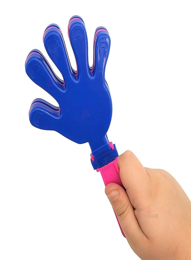 ROSEFAIR Hand Clapper Noisemakers, 10.5 Inch Plastic Clapping Hands, Party Game Accessories, Set for Events and Party Cheering Props Hands Clapping Toy - Multicolor (PACK OF 1) - Image 4